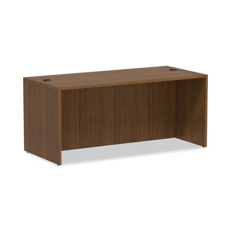 Alera Desk Shell Valencia Straight Front Desk Shell, 29-1/2 in D X 29.63" H, 65" W X Woodgrain Laminate VA216630WA